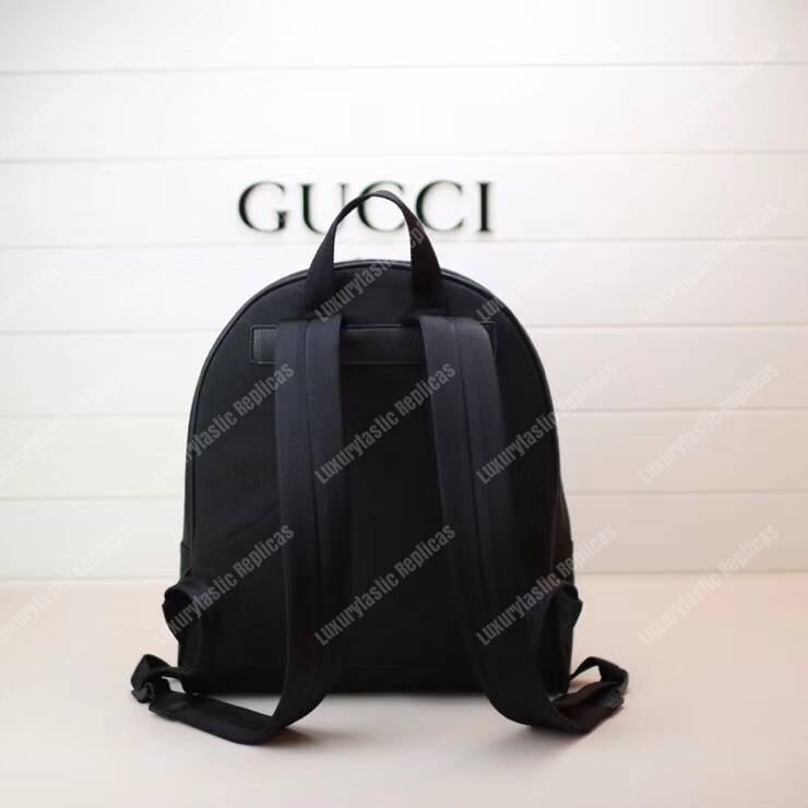 G*u*i gg G*u*issima rucksack travel backpack black/grey