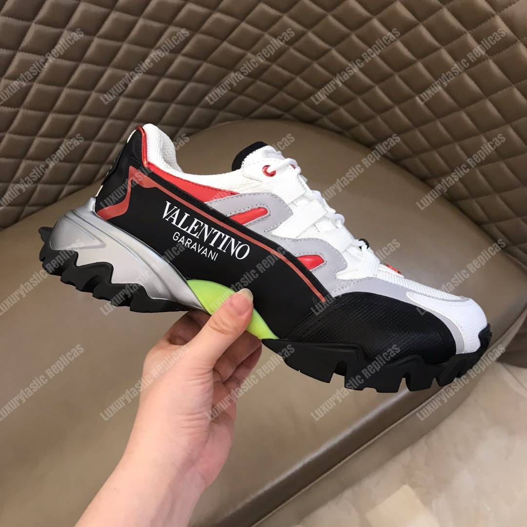 Valentino Climbers Sneaker Black/Red/Gray
