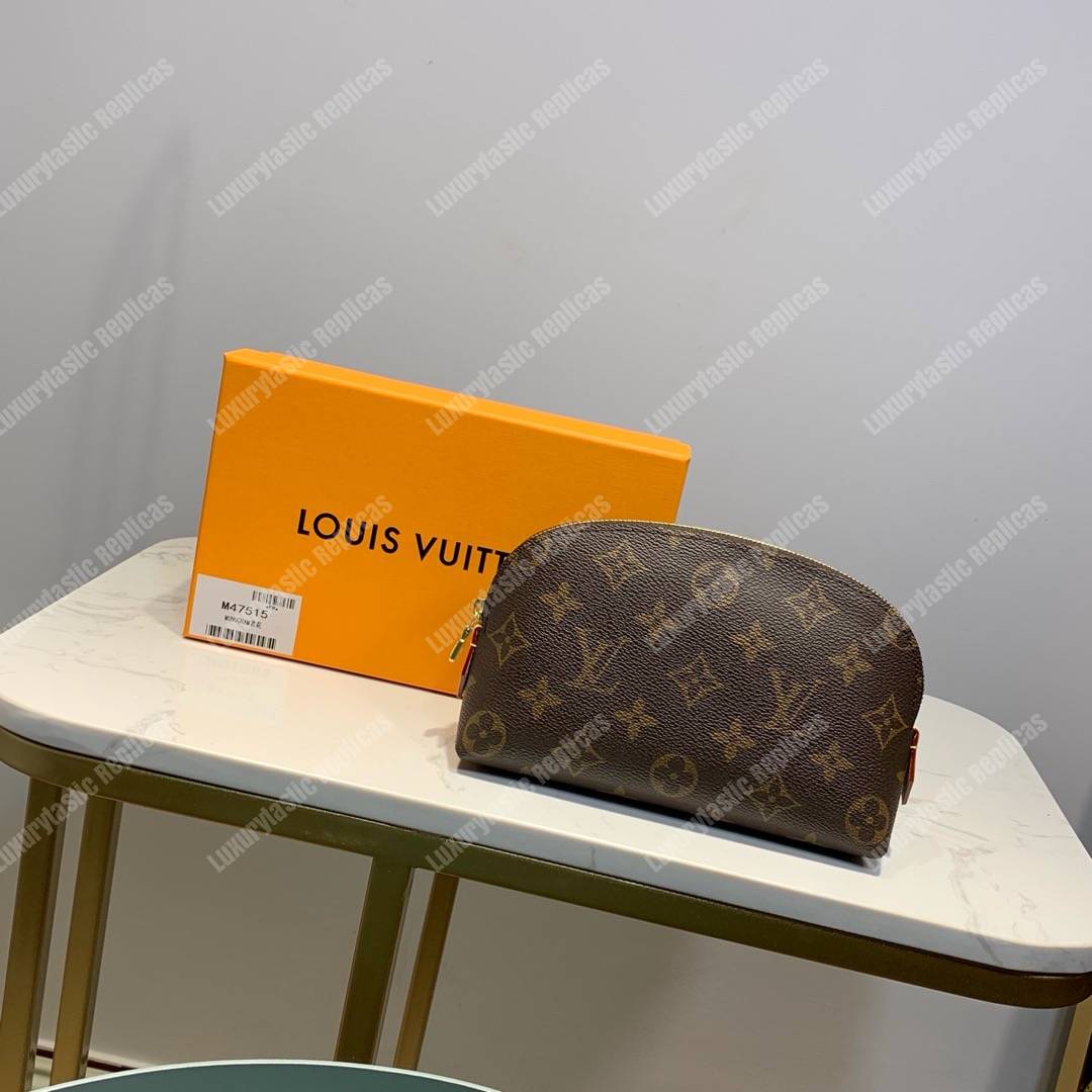 LV Cosmetic Pouch PM Monogram Canvas