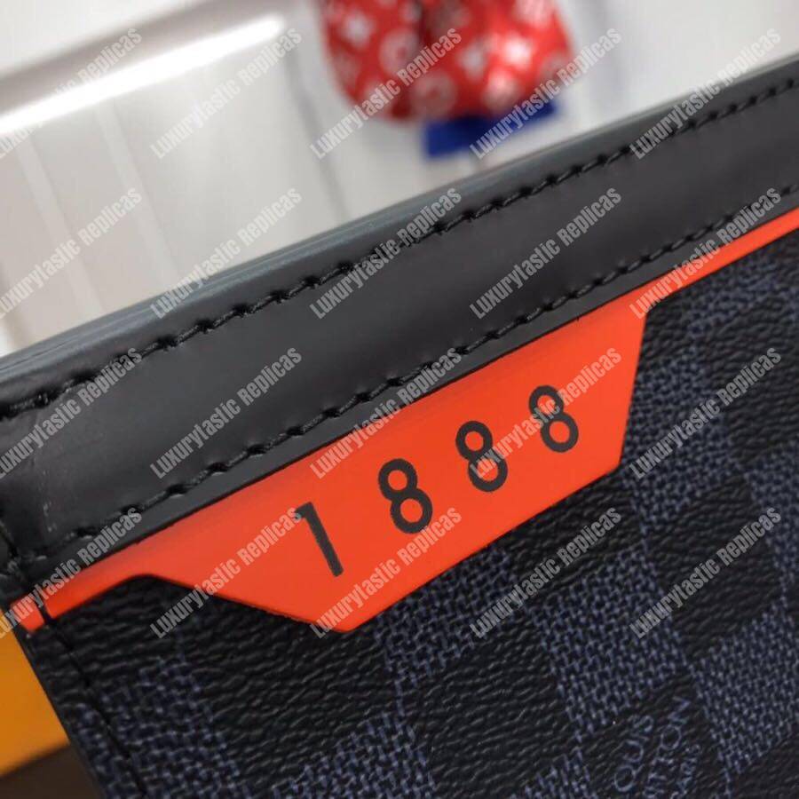 LV Pochette Voyage MM Damier Cobalt Canvas Race