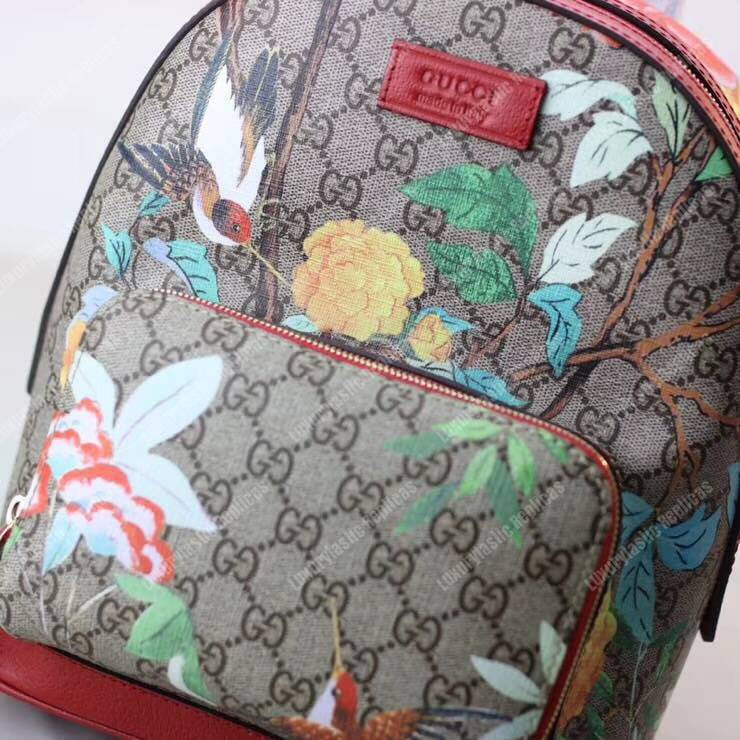G*u*i tian gg sup*e backpack ebony/beige