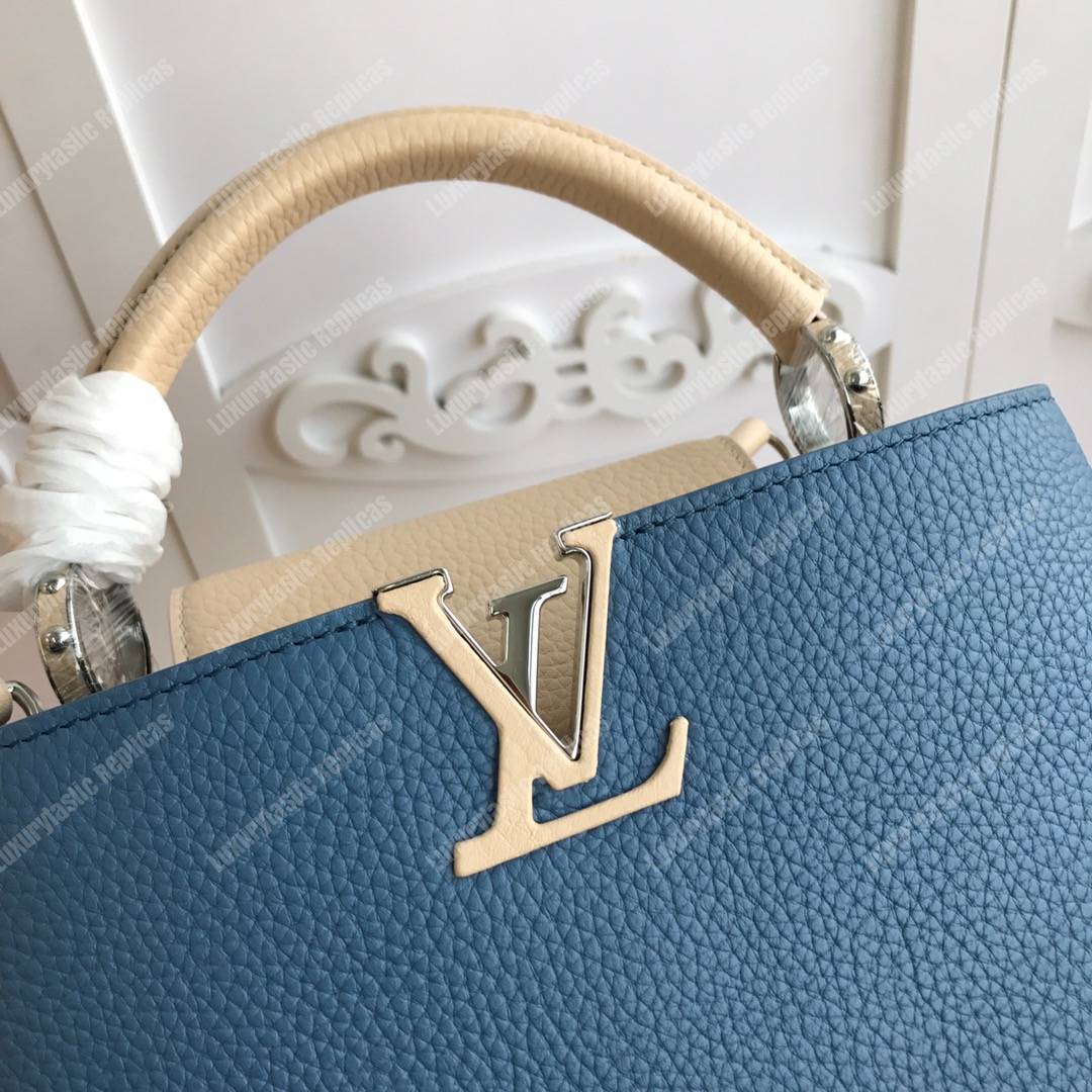 LV Capucines BB Bleu Naval