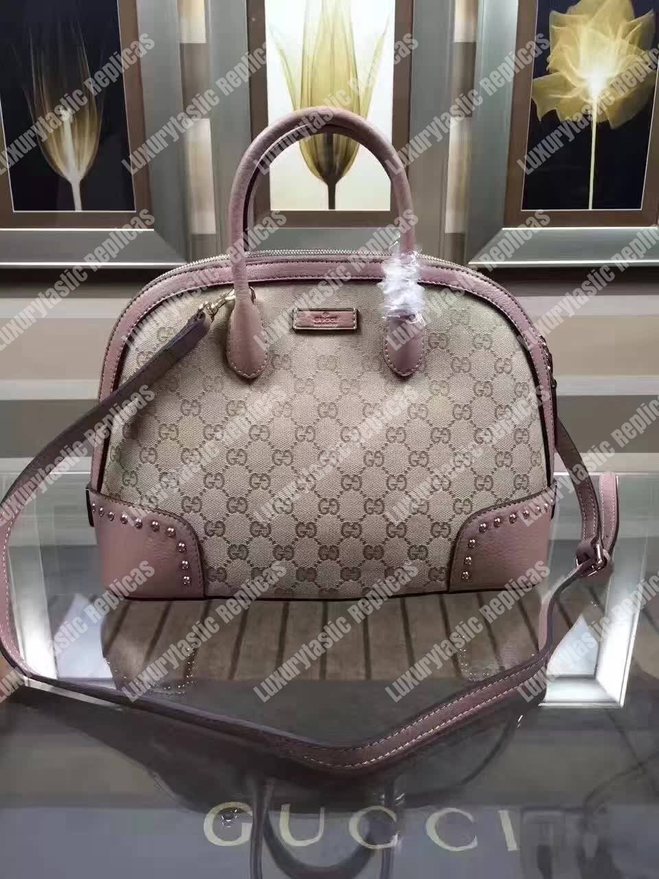 G*u*i gg canvas top handle bag magnolia