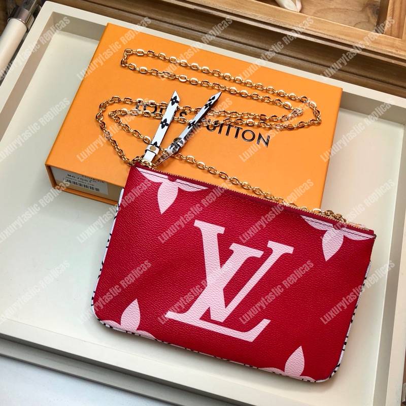 LV Pochette Double Zip Monogram