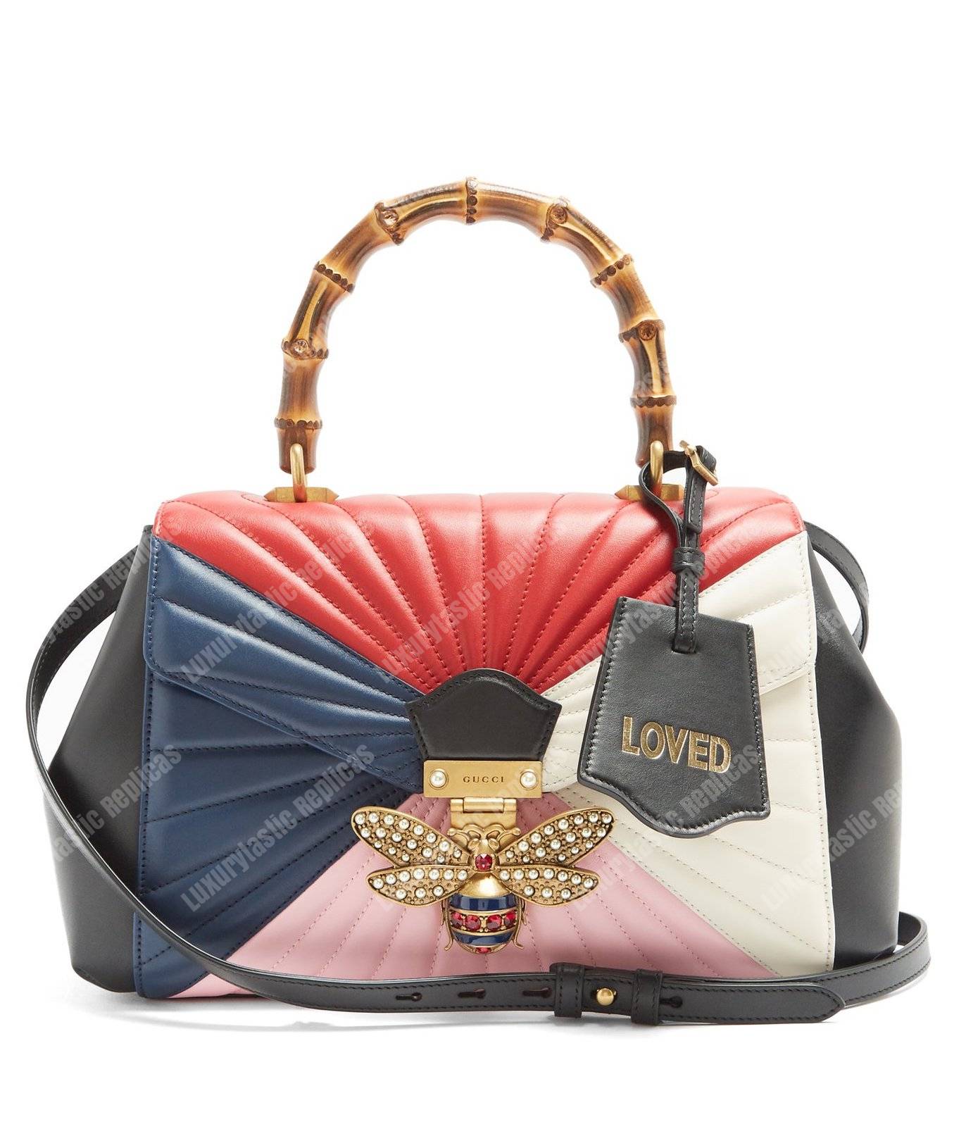 G*u*i queen margaret top handle bag