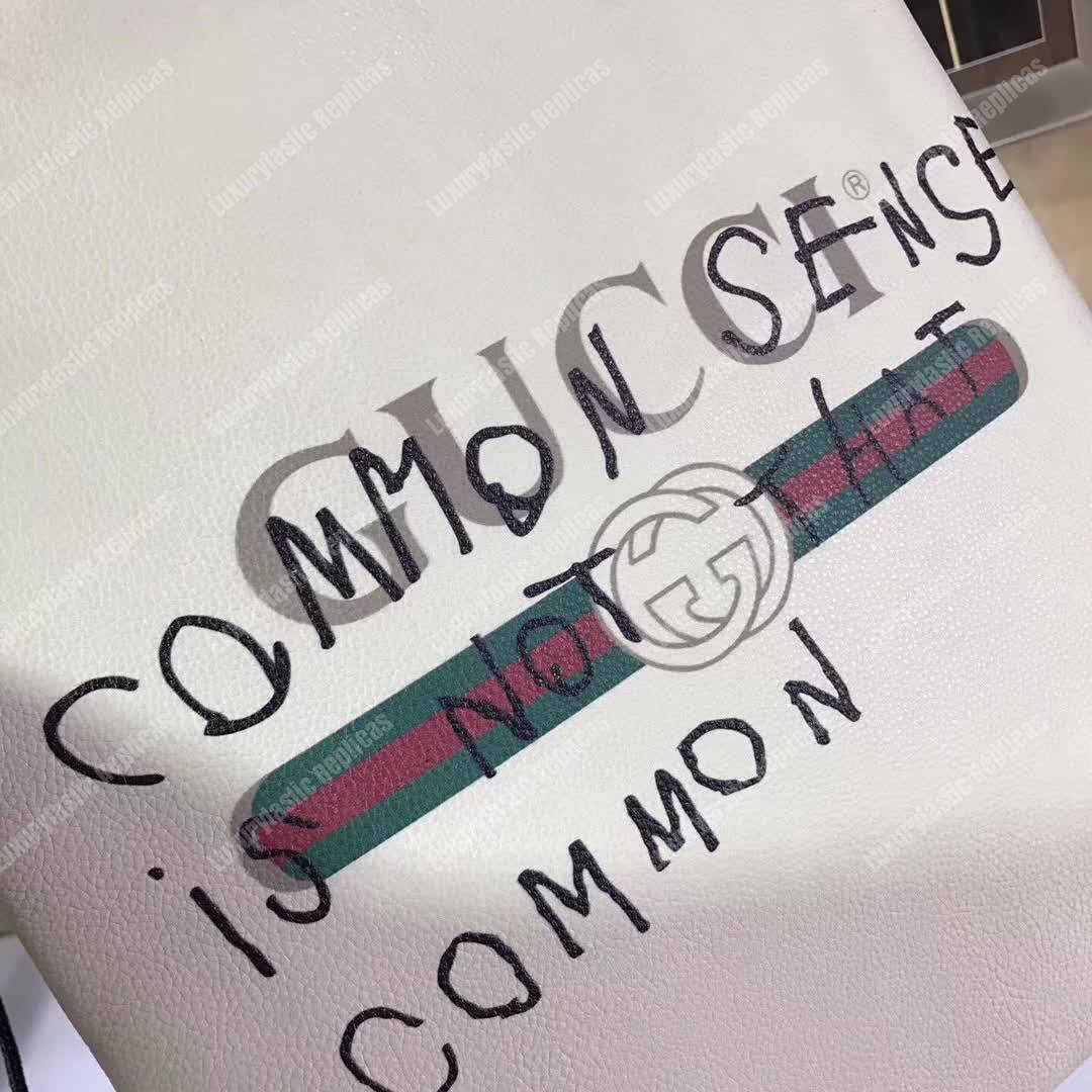 G*u*i coco capitán logo backpack white