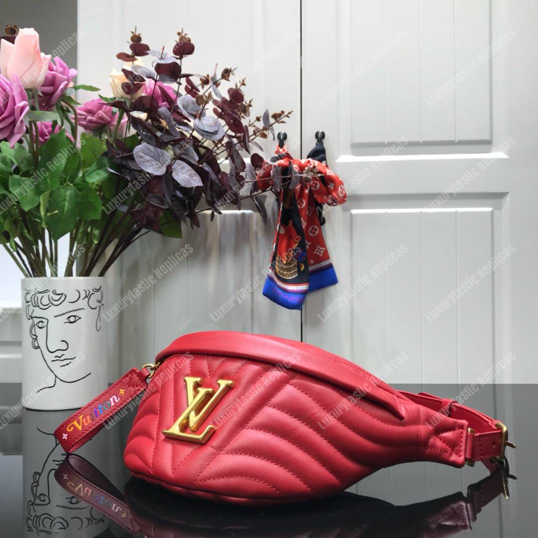 LV New Wave Bumbag Red
