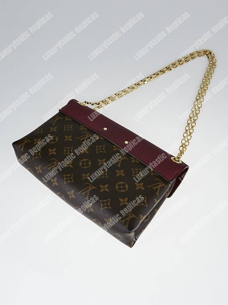 LV Pallas Chain Bag Monogram Aurore