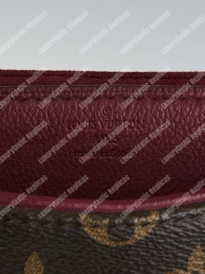 LV Pallas Chain Bag Monogram Aurore