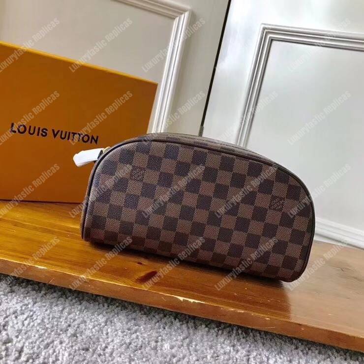 LV King Size Toiletry Bag Damier Ebene