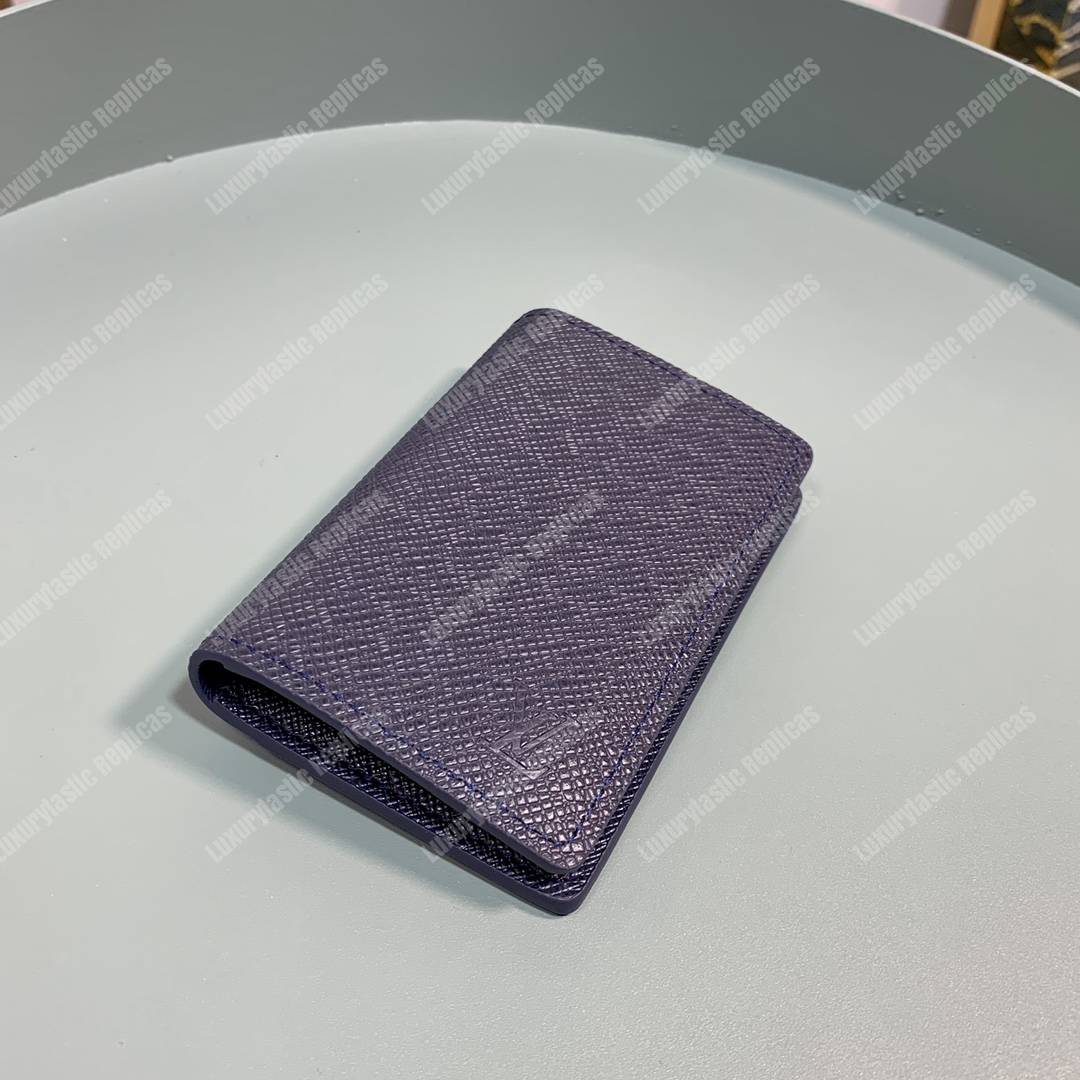 LV Pocket Organizer Blue