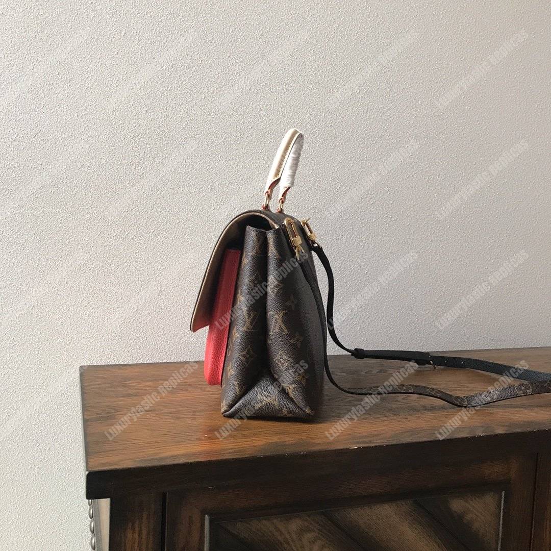 LV Marignan Bag Monogram Coquelicot