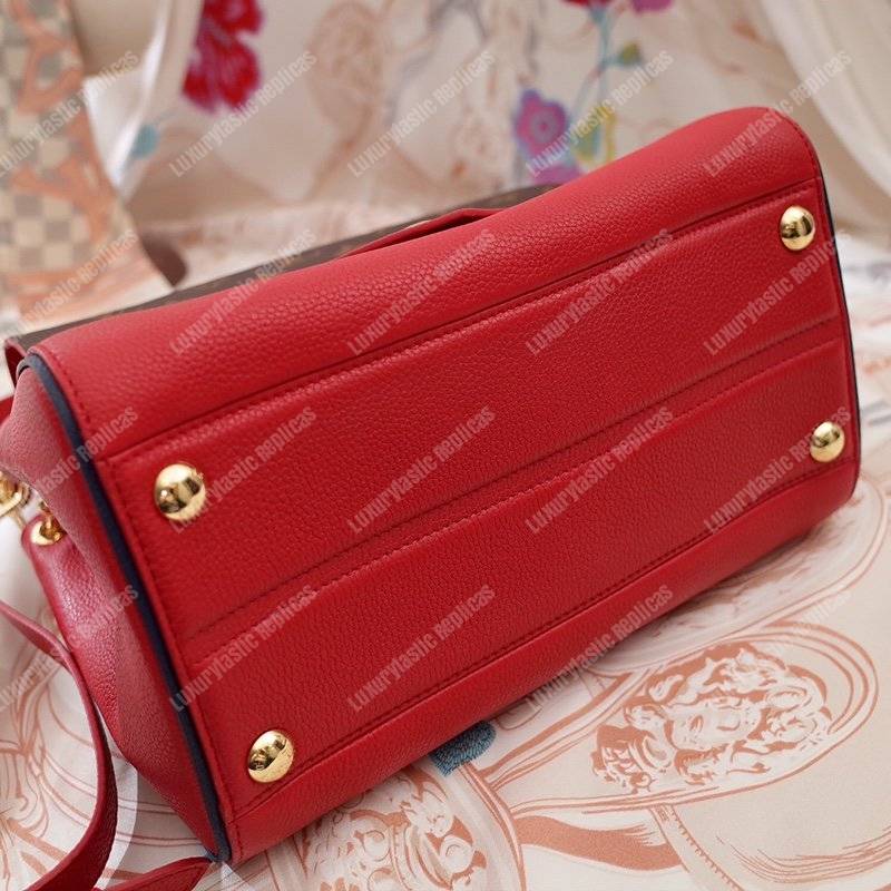 LV Double V Handbag Rubis