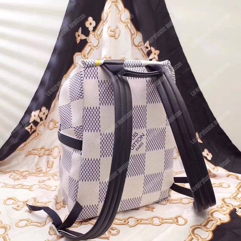 LV Apollo Backpack Damier Azur Canvas