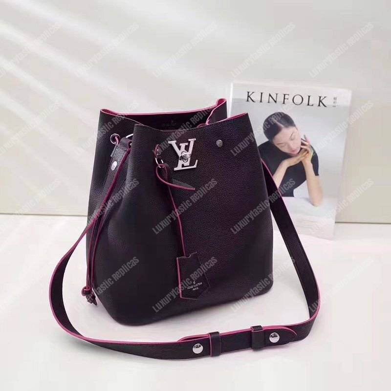 LV Lockme Bucket Noir