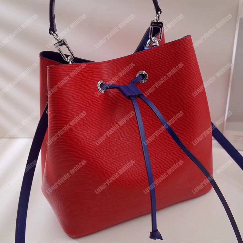 LV NéoNoé Bag Epi Leather Coquelicot Red