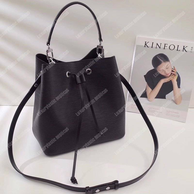 LV NéoNoé Bag Epi Leather Noir