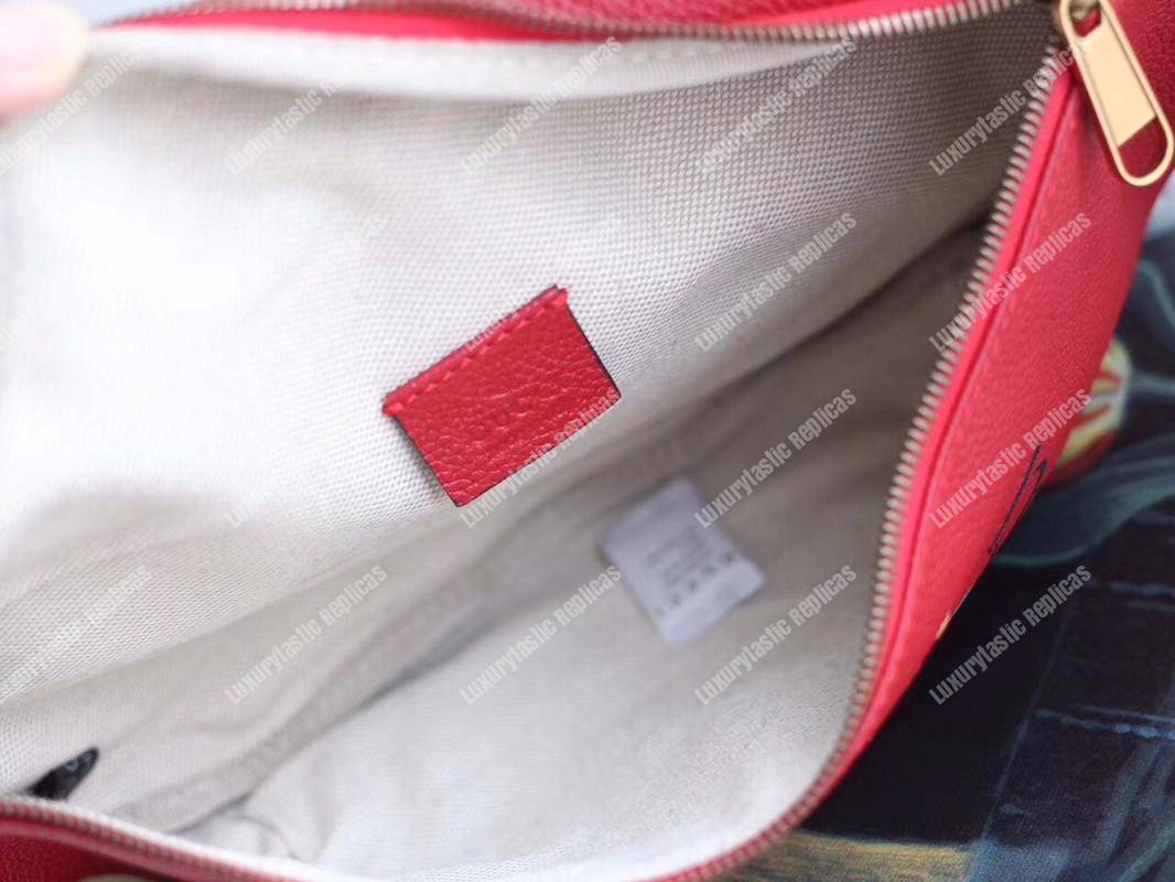 G*u*i coco capitán logo belt bag red
