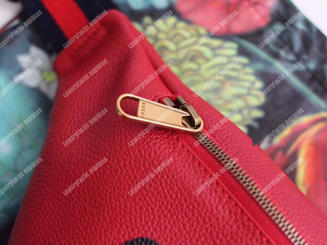 G*u*i coco capitán logo belt bag red