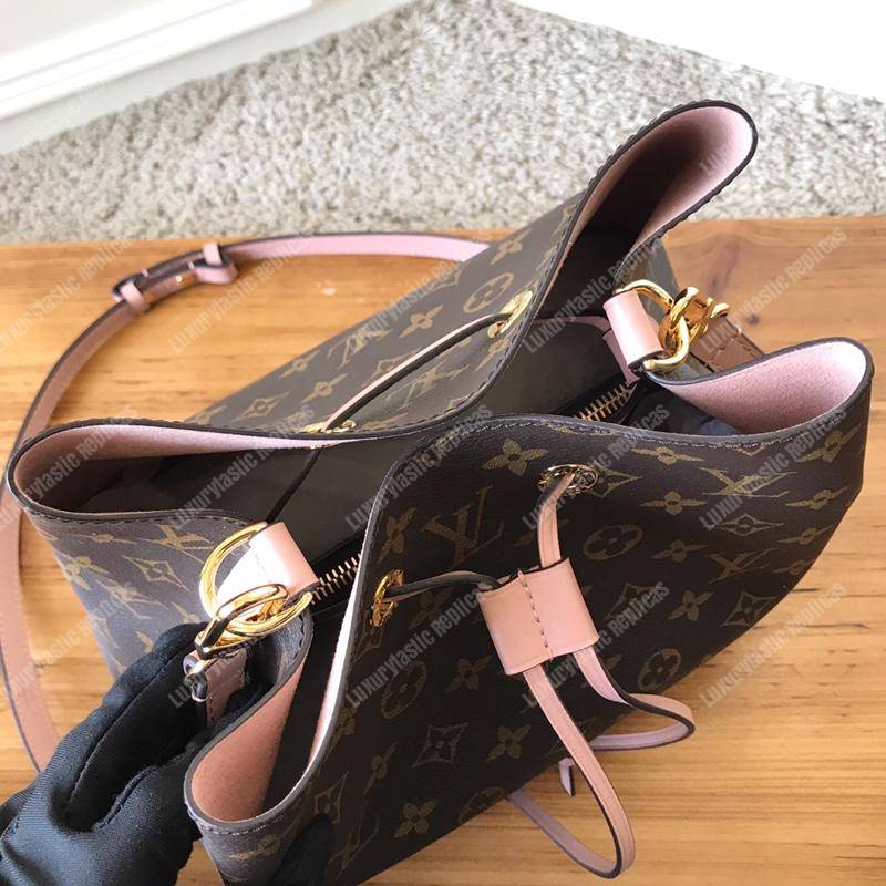 LV NéoNoé Bag Monogram Rose Poudre