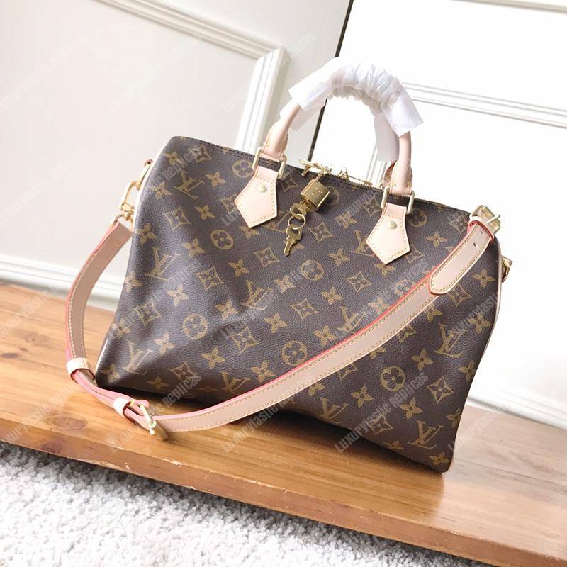 LV Speedy Bandouliere 30 Monogram