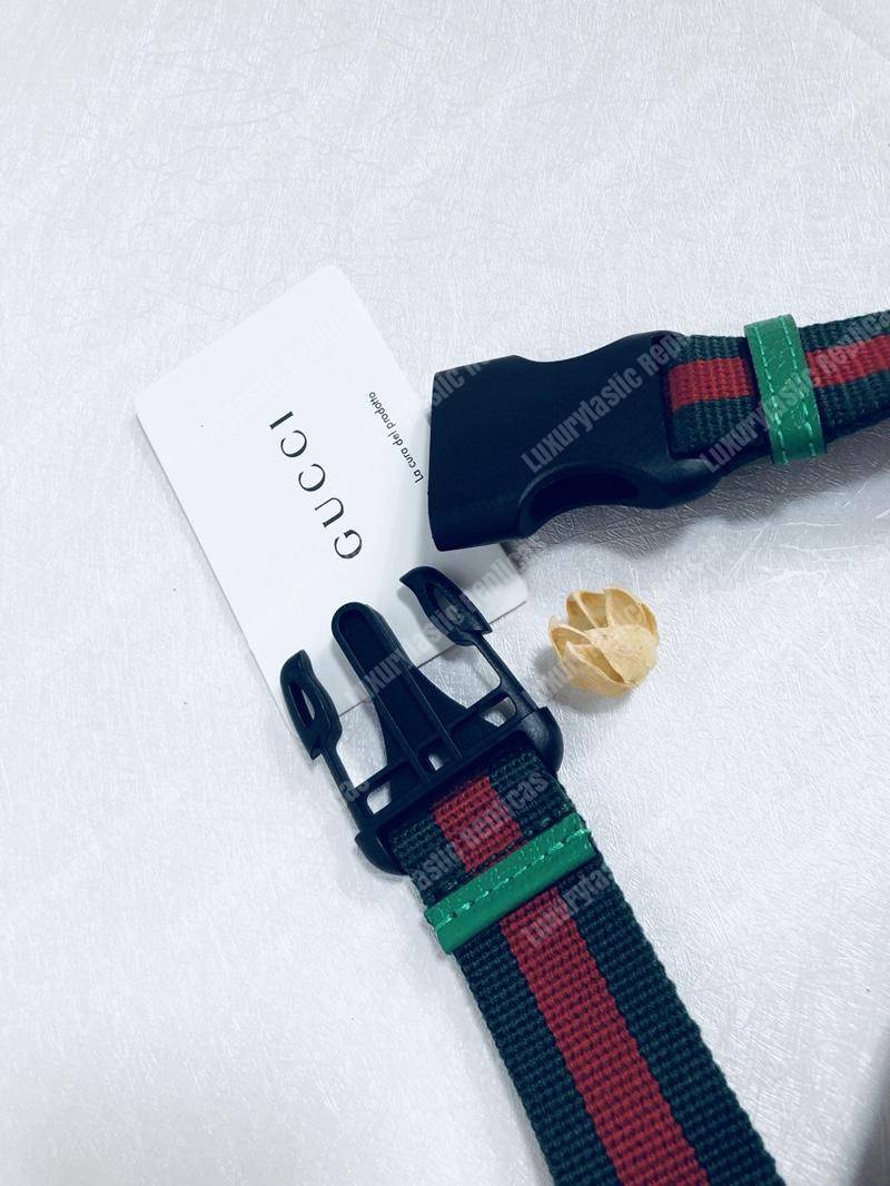 G*u*i gg sup*e belt bag green trims