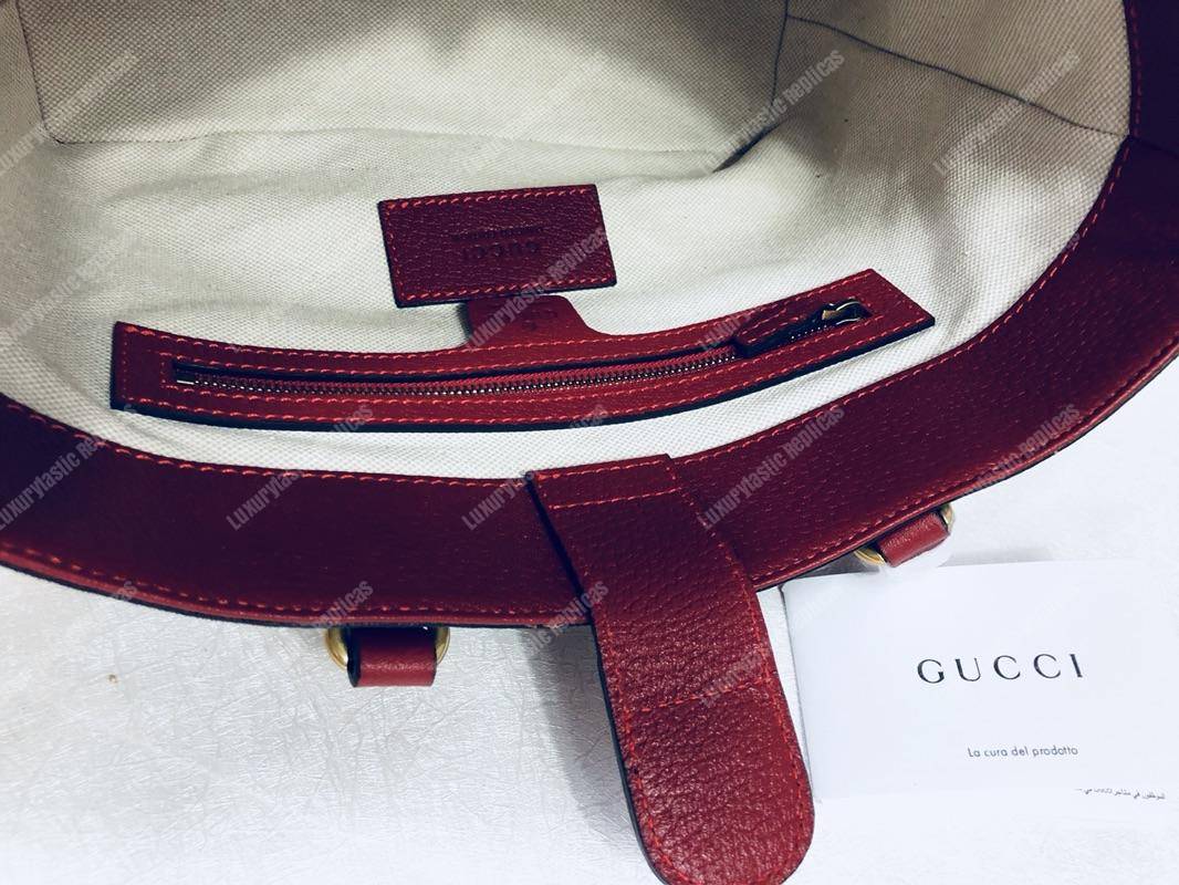 G*u*i pink bosco patch gg sup*e tote bag
