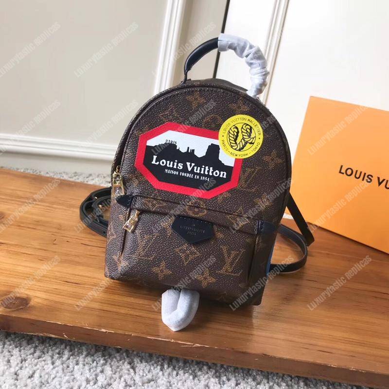 LV Palm Springs World Tour Backpack Mini Monogram