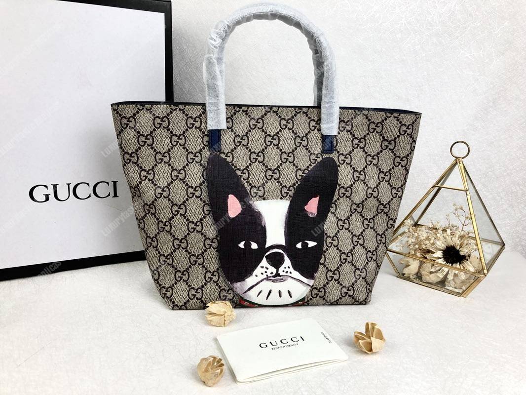 G*u*i children’s gg sup*e dog tote