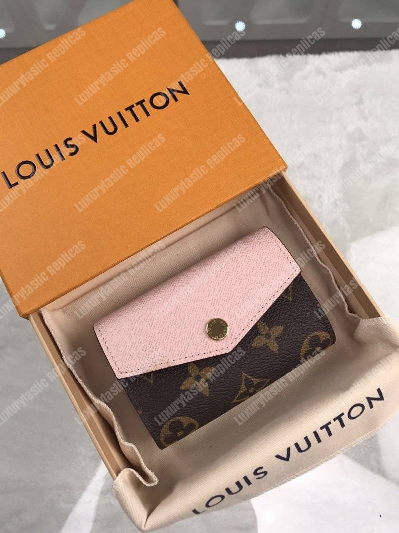 LV Sarah Multicartes Rose Ballerine Pink