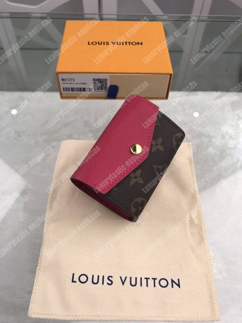 LV Sarah Multicartes Fuchsia