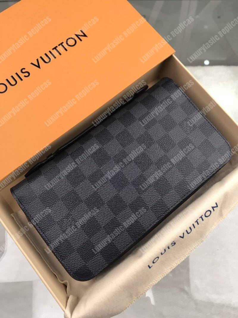 LV Zippy XL Wallet Damier Graphite Canvas