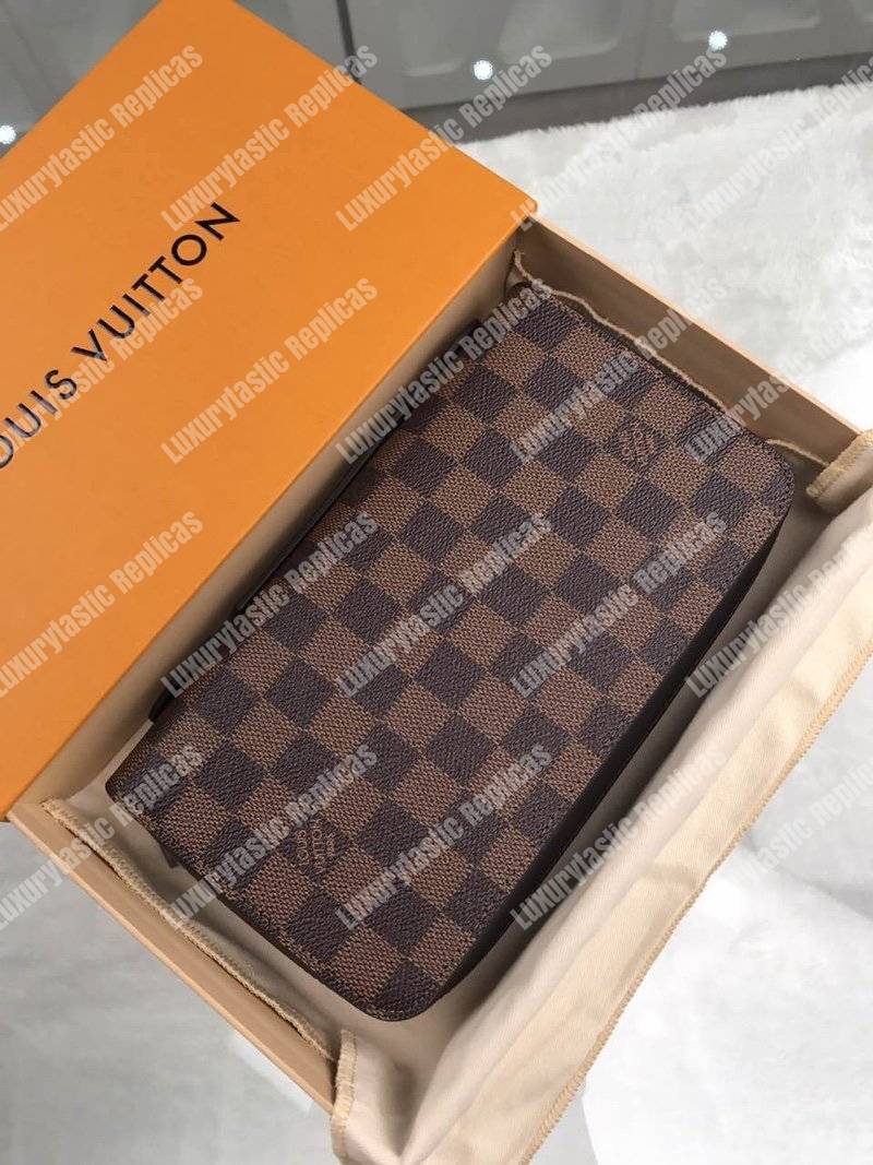 LV Zippy Wallet XL Wallet Damier Ebene