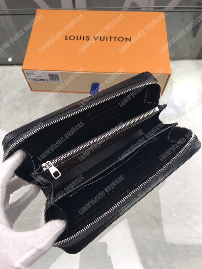 LV Zippy XL Wallet Monogram Macassar Canvas