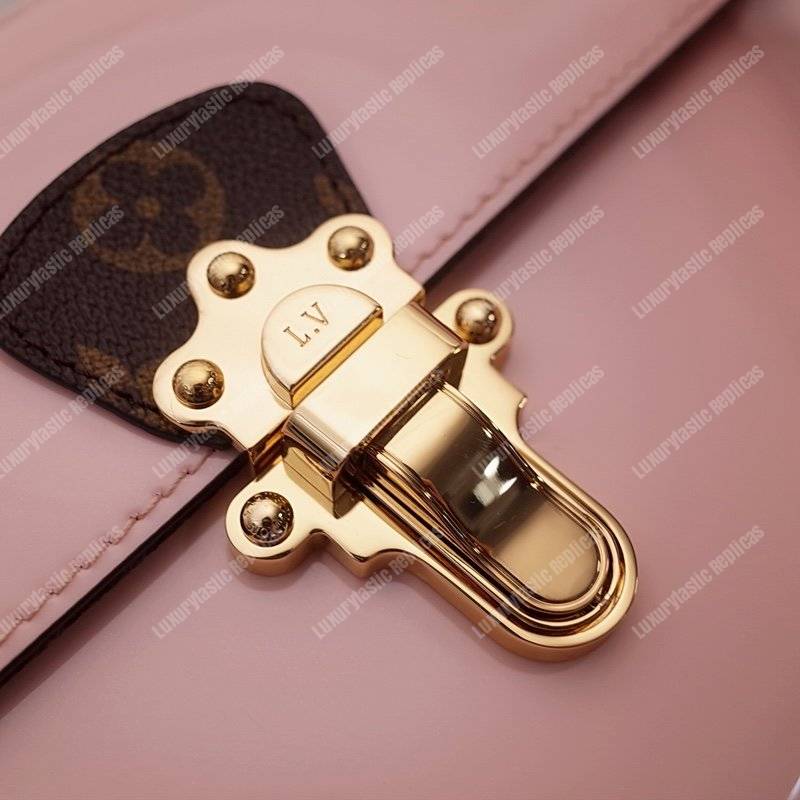 LV Cherrywood PM Patent Leather Rose Ballerine