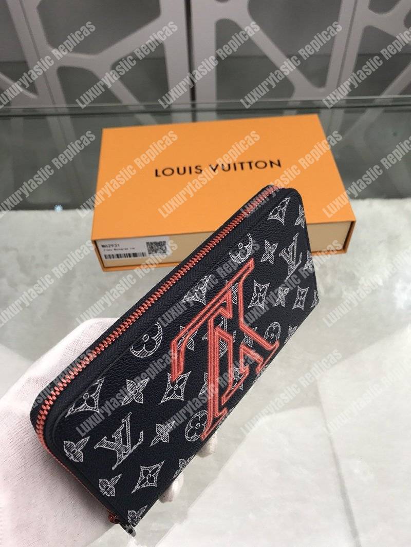 LV Zippy Organizer Monogram Upside Down Canvas