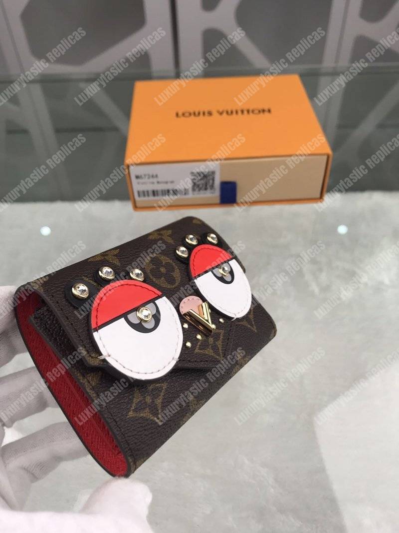 LV Victorine Wallet Monogram Canvas Lovely Birds