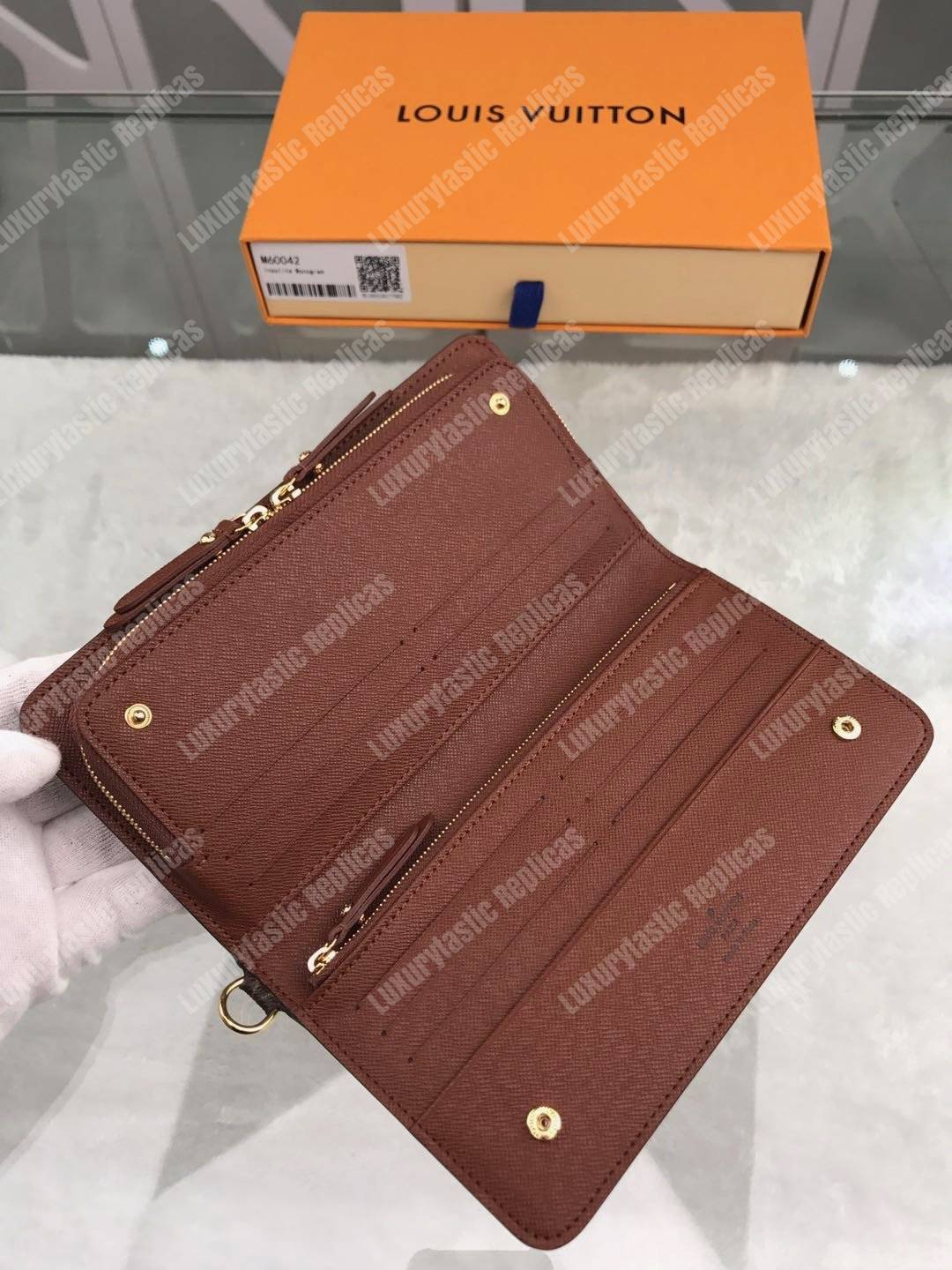LV Insolite Wallet Monogram Canvas Brown