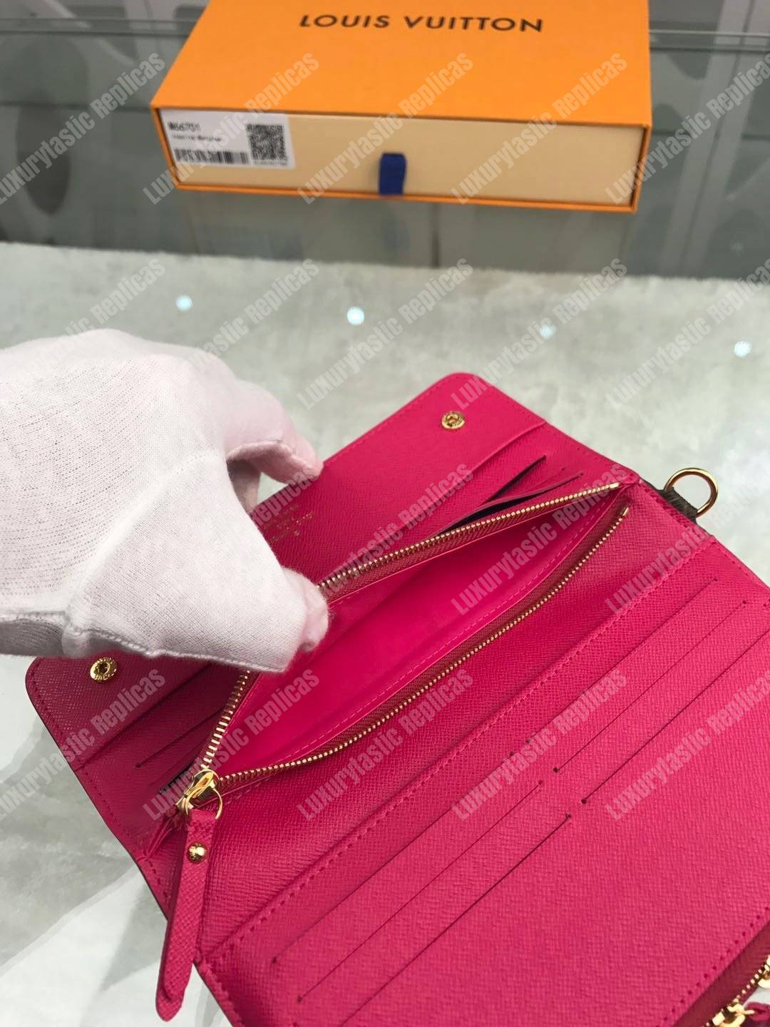 LV Insolite Wallet Monogram Canvas Pink
