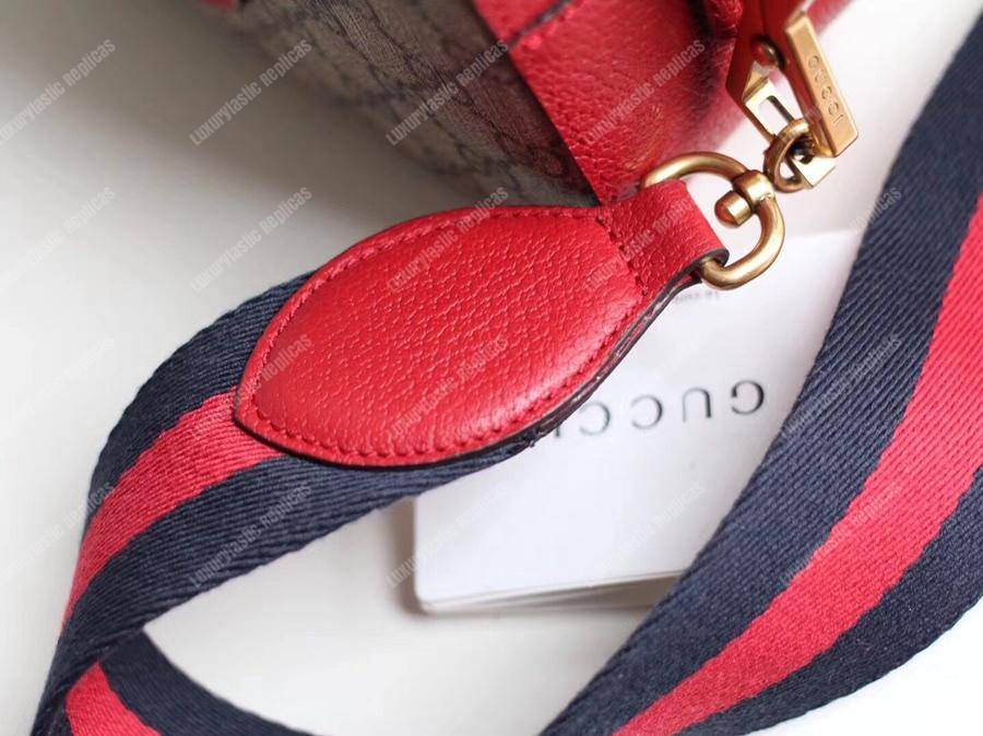 G*u*i gg sup*e messenger bag red trims