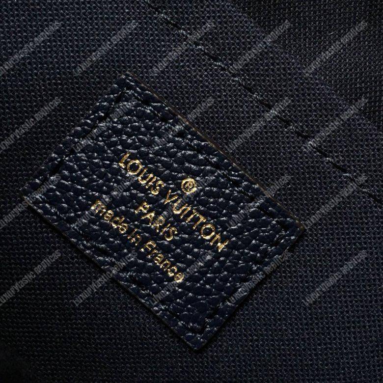 LV Daily Pouch Monogram Empreinte Bleu Infini