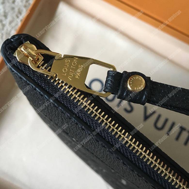 LV Daily Pouch Monogram Empreinte Black