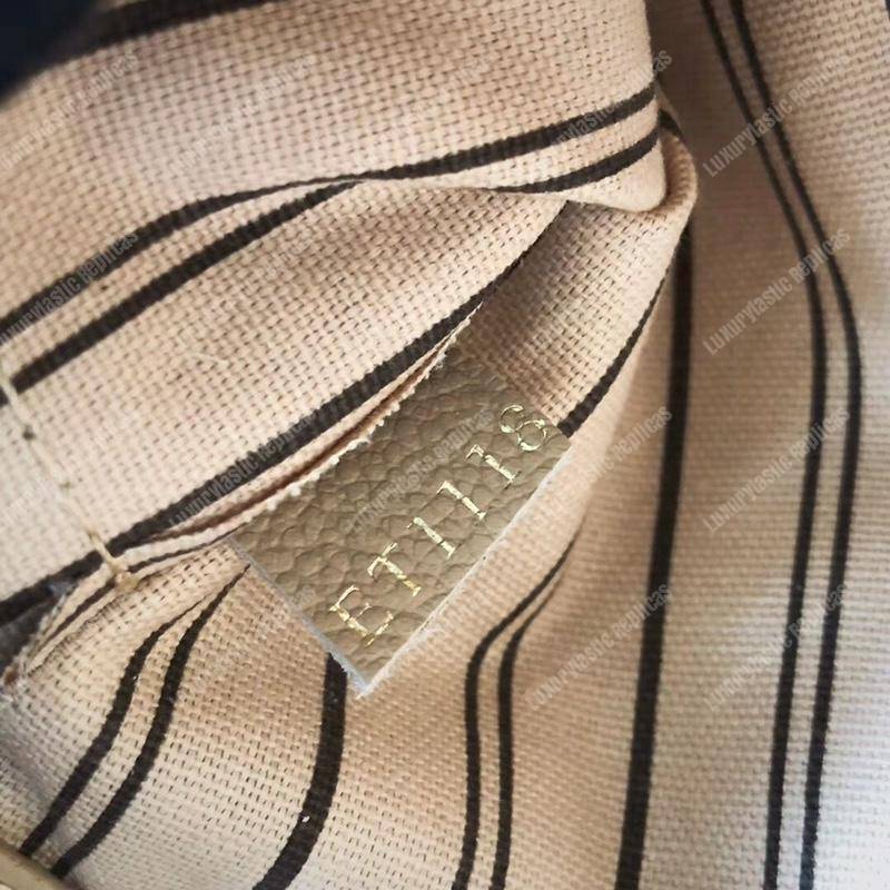 LV Montaigne BB Monogram Empreinte Leather Papyrus
