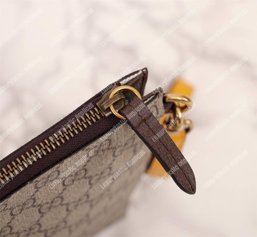 G*u*i neo vintage sup*e pouch tiger
