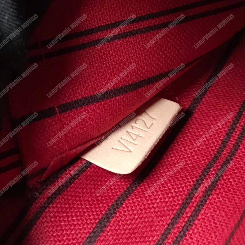 LV Neverfull MM Monogram Cherise