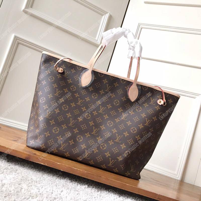 LV Neverfull GM Monogram Cherise