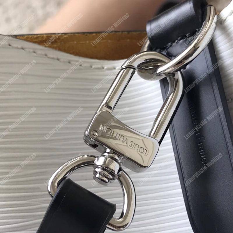 LV NéoNoé Epi Leather Blanc