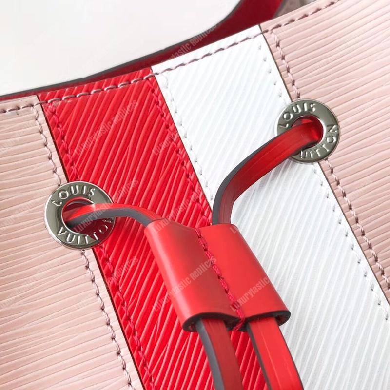 LV NéoNoé Epi Leather Rose Ballerine