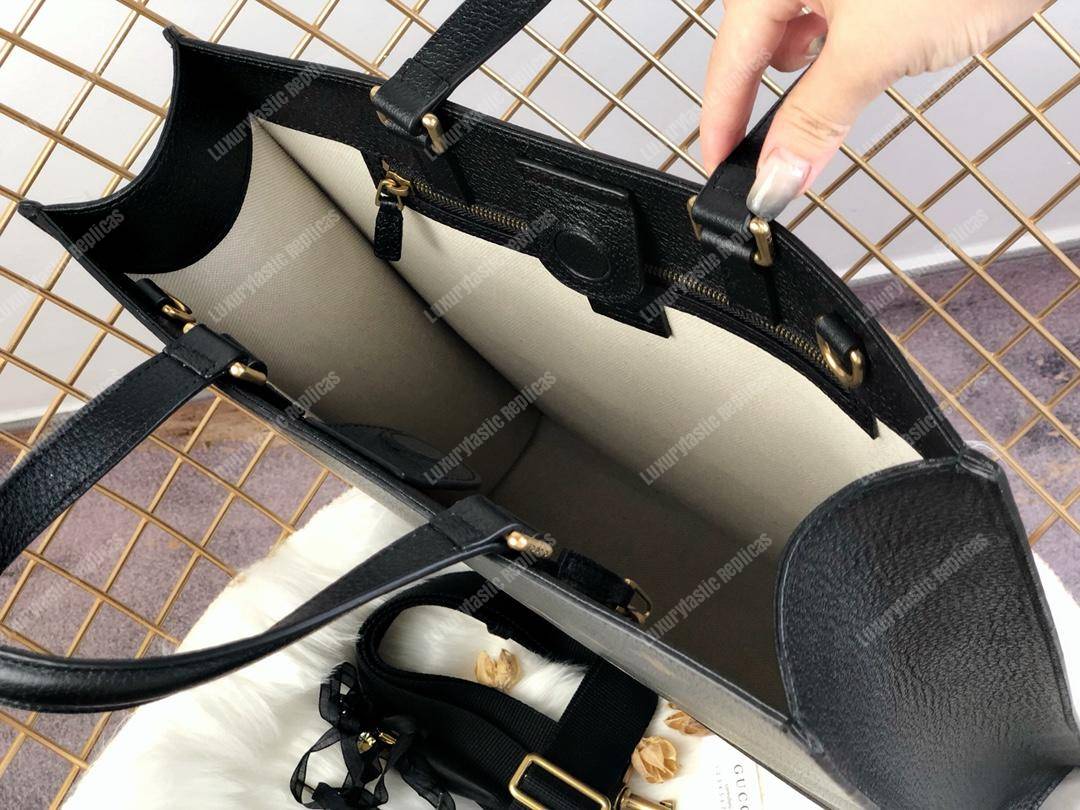 G*u*i bee star leather tote