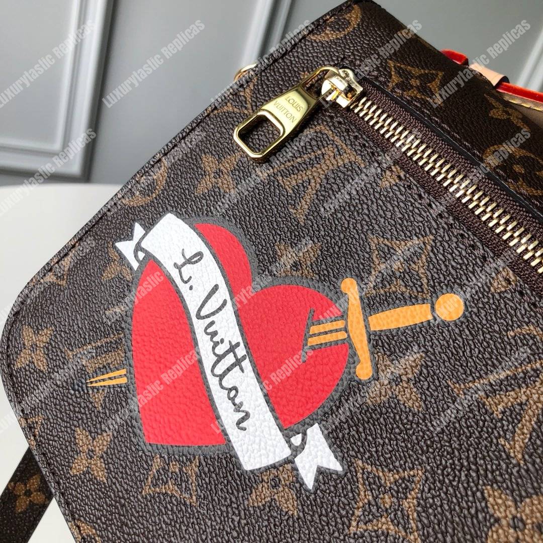 LV Pochette Metis Monogram Patches